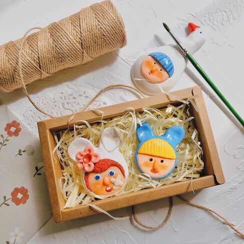 Kingrol 40 عبوة من صناديق أدراج ورق الكرافت مع نافذة، 6.75 × 4 × 1.5 بوصة، صناديق بسكويت شفافة، صندوق تغليف صغير للمخبز، الصابون محلي الصنع، هدايا الحفلات in Kuwait