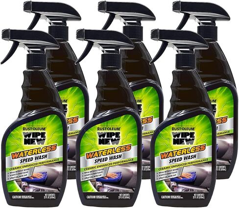 Wipe New Rust-Oleum 381402 Waterless Speed Wash, 22 oz in Saudi Arabia