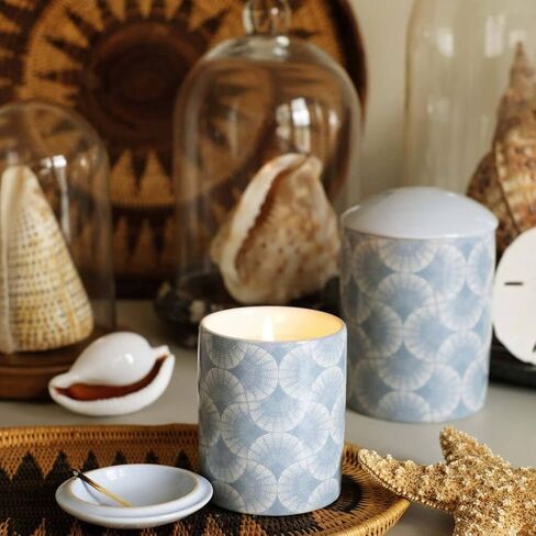 L'or de Seraphine Float Scented Candle - Essential Oil Candle for Home, Notes of Teakwood and Sandalwood, Sustainable Palm Wax, Clean, Long Lasting, Paraben-Free, 6.4oz in Saudi Arabia