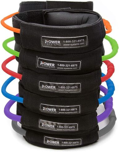 Power Systems Versa Cuff, 2 Padded Cuffs with Resistance Tubes for Wrists and Ankles in Saudi Arabia