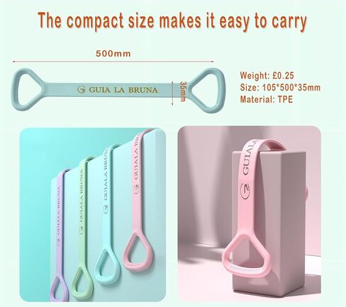 Figure 8 tensioner Gym Equipment Elastic Yoga Band Elastic Exercise Bands Workout Bands Resistance Bands for Working Out Yoga Elastic Band Miss Household Silica Gel Accessories (Light-Blue) in Saudi Arabia