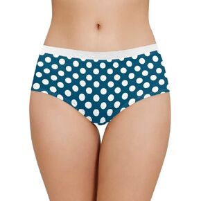 Plus Size Underwear For Women Ladies Soft Breathable Stretch Brief Hipster Panties