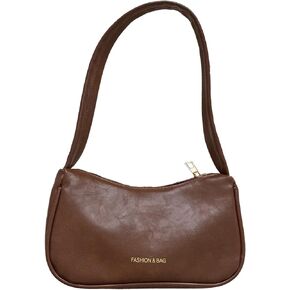 SweatyRocks Women's Casual Small Letter Print Shoulder Handbag Square Bags Clutch Purse with Zipper Closure