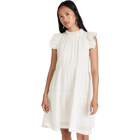 Sea Women's Tier Waverly Flutter Sleeve Dress