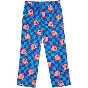Kirby All-Over Character Print Men's Super Soft Sleep Pants