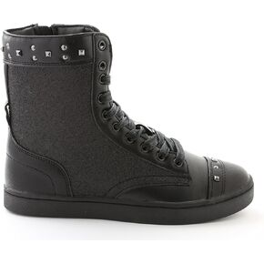 Pastry Military Glitz Adult Dance Sneaker, Black/Black, Size 11