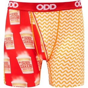 Odd Sox Men's Funny Underwear Boxer Briefs, Top Ramen Noodle Soup Flavors, Novelty Print