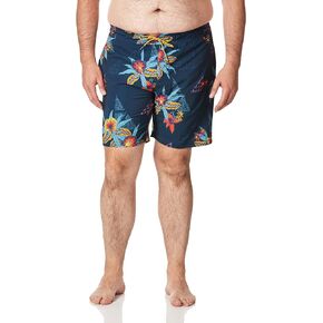 Billabong Men's Elastic Waist Stretch Sundays Layback Boardshort Swim Short Trunk, 17 Inch Outseam