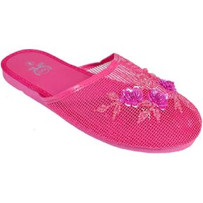 Women's Mesh Slippers With Sequin Available in 15 Colors