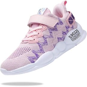 Santiro Kids Tennis Shoes for Boys Sneakers Breathable Lightweight Girls Running Shoes