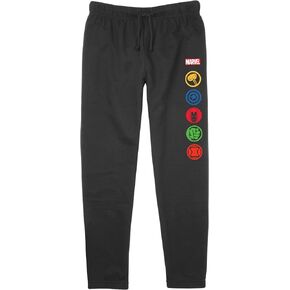 Marvel Women's Classic Logos Juniors' Joggers
