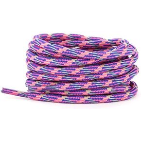 2 Pair Wave Shape Non Slip Outdoor Climbing Shoelaces for Women Men Sneakers Work Boots & Hiking Shoes