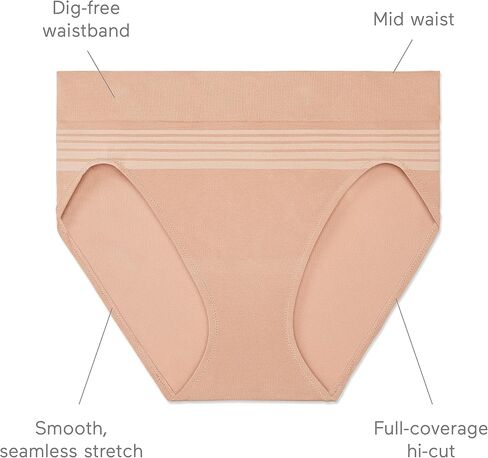 Warner's Women's No Pinching, No Problems Seamless Hi Cut Rt5501p in Saudi Arabia