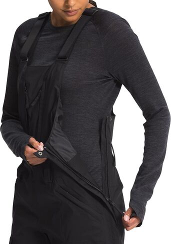 THE NORTH FACE Women's Freedom Bib (Standard and Plus Size), TNF Black, TNF Black Small Regular in Saudi Arabia