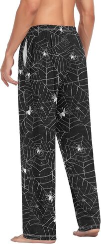 ALAZA Men's Pajama Pants Soft Long Sleep Pants Lounge Pajama Bottoms with Pockets in Saudi Arabia