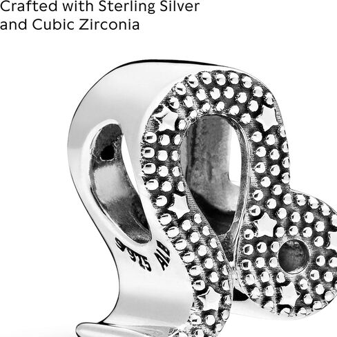 Pandora Moments Women's Sterling Silver Sparkling Leo Zodiac Charm in Saudi Arabia