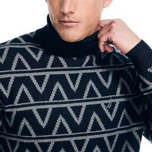 Nautica Men's Sustainably Crafted Turtleneck Sweater in Saudi Arabia