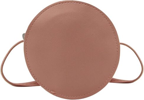 Suillty Little Girls Crossbody Purse طفل صغير لطيف قوس قزح حقيبة كتف مستديرة الأميرة in Saudi Arabia