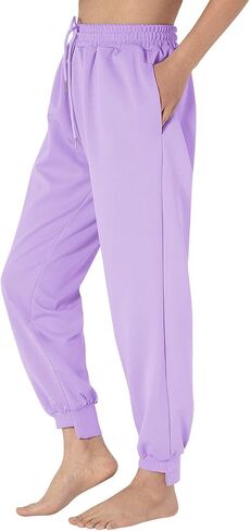 Match Women's Plain Drawstring Jogger Pants #645 in Saudi Arabia