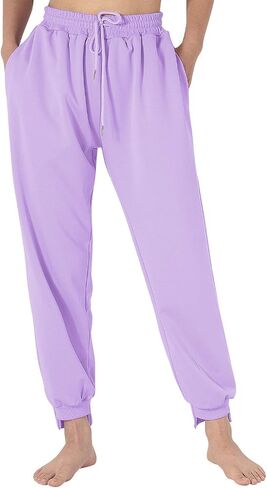 Match Women's Plain Drawstring Jogger Pants #645 in Saudi Arabia