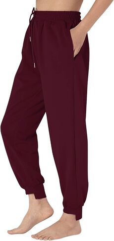 Match Women's Plain Drawstring Jogger Pants #645 in Saudi Arabia