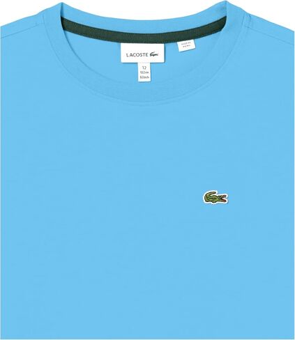 Lacoste unisex-child Kids Short Sleeve Jersey Tee Kids Short Sleeve Jersey Tee in Saudi Arabia