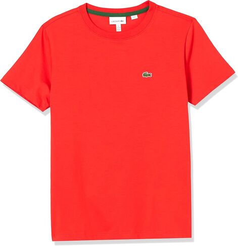 Lacoste unisex-child Kids Short Sleeve Jersey Tee Kids Short Sleeve Jersey Tee in Saudi Arabia