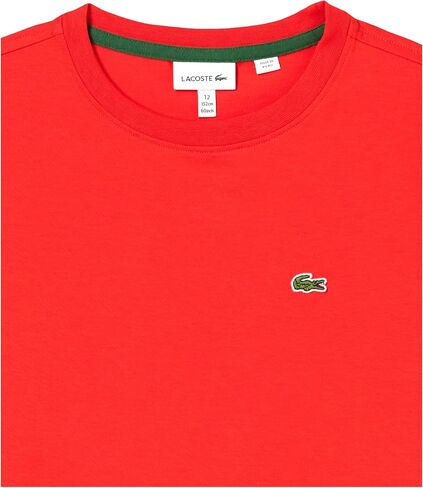 Lacoste unisex-child Kids Short Sleeve Jersey Tee Kids Short Sleeve Jersey Tee in Saudi Arabia