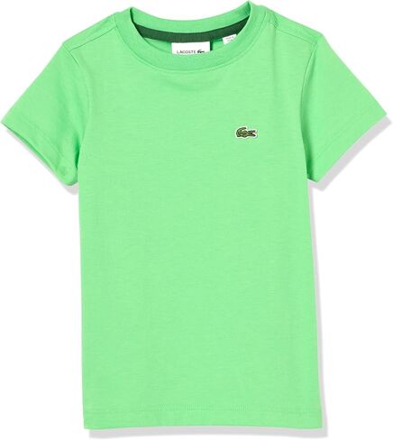 Lacoste unisex-child Kids Short Sleeve Jersey Tee Kids Short Sleeve Jersey Tee in Saudi Arabia