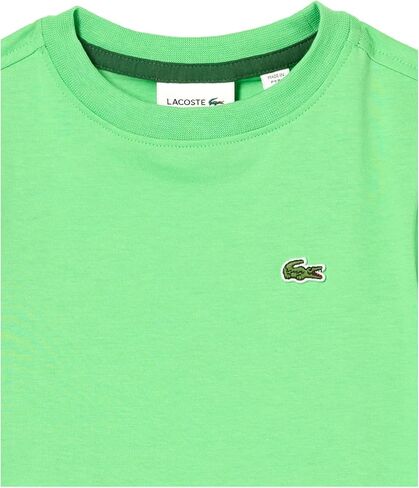 Lacoste unisex-child Kids Short Sleeve Jersey Tee Kids Short Sleeve Jersey Tee in Saudi Arabia