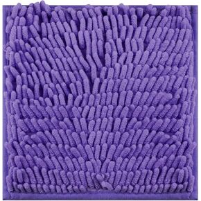 سجادة فراء مربعة مقاس 10 بوصات من شانيل أشعث لتزيين الخزانة وسجاد غير قابل للانزلاق وإكسسوارات خزانة للمدرسة للبنات، أسود in Kuwait