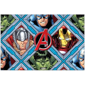 Procos Mighty Avengers 10115574 87968 Table Cover, Blue, 120 x 180 cm