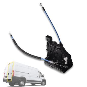 Rear Cargo Door Latch Lock Actuator with Cable for 2014-2018 Promaster 1500 2500 3500, Replaces 68226175AB, 68226175AA, 68169399AA