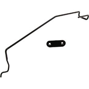 Red Hound Auto Hood Latch Rod and Safety Catch Retainer Clip Kit Compatible with Dodge Ram 1500 2002-2008, 2500 3500 2003-2009 Full Replacement Set