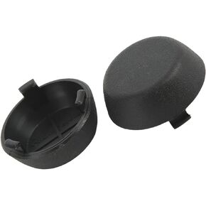 Rear Bumper Dome Bolt Cover 2PCS Rear Bumper Dome Caps PT228 34000 BK ABS Black Replacement for Tacoma 2005‑2015