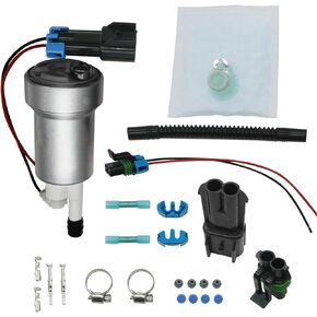 525LPH Fuel Pump for HELLCAT 525 Pump F90000285 Universal E85 Engine Repair Kit with 400-1168 Install Kit