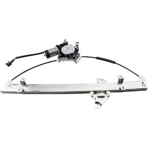 SUNROAD Power Window Lift Regulator with Motor Assembly Front Left Driver Side Replacement for Nissan 2005 2006 2007 2008 2009 2010 2011 2012 2013 2014 2015 Frontier & 2005-2015 Xterra