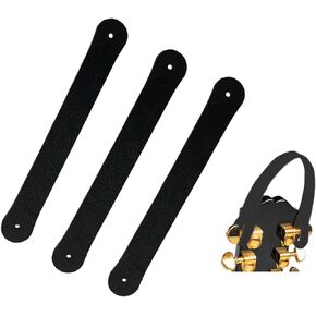 3Pcs Ukulele Hanger Strap Leather Guitar Hanger Guitar Wall Hanger Strap for Bass Electric Acoustic Guitar Ukulele