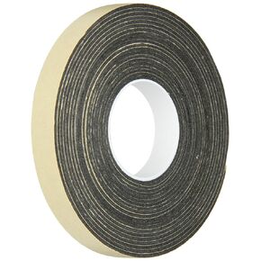 3M Double Coated Polyethylene Foam Tape 4496B, 1/2" x 5 yards, Black, Conforms to Irregular Surfaces, Long Term Durability