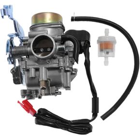 Carburetor W/Air Filter for Manco Talon 260cc 300cc Linhai Bighorn 260cc 300cc ATV UTV Off Road Carb