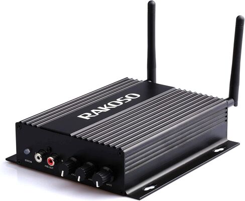 Arylic SA100 واي فاي وبلوتوث 5.0 قناة ستيريو مضخم الصوت المنزلي، Airplay DLNA، مزامنة متعددة الغرف، 24 بت 192 كيلو هرتز HiFi تدفق الصوت مدمج لمكبرات الصوت in Kuwait
