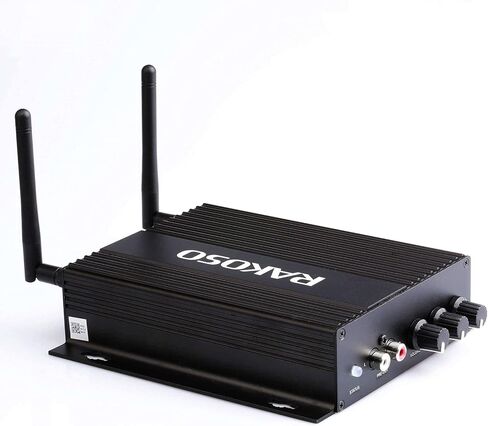 Arylic SA100 واي فاي وبلوتوث 5.0 قناة ستيريو مضخم الصوت المنزلي، Airplay DLNA، مزامنة متعددة الغرف، 24 بت 192 كيلو هرتز HiFi تدفق الصوت مدمج لمكبرات الصوت in Kuwait
