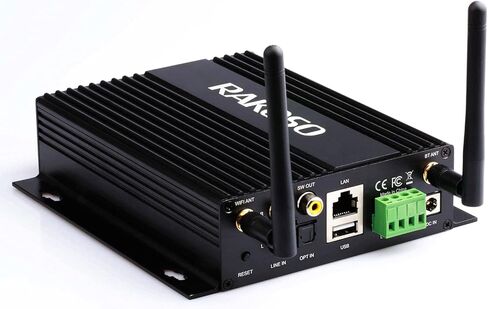 Arylic SA100 واي فاي وبلوتوث 5.0 قناة ستيريو مضخم الصوت المنزلي، Airplay DLNA، مزامنة متعددة الغرف، 24 بت 192 كيلو هرتز HiFi تدفق الصوت مدمج لمكبرات الصوت in Kuwait