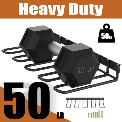 Power Tool Organizer Wall Mount, 4 Drill Holder Wall Mount Drill Rack, Heavy Duty Power Tool Storage Rack, Metal Drill Storage Rack for Garage Workshop in Saudi Arabia