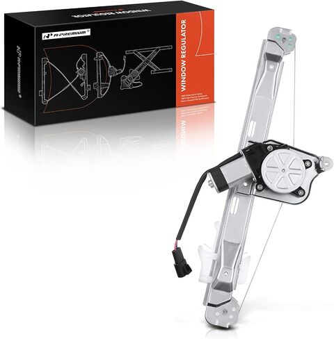 A-Premium Power Window Regulator with Motor Compatible with Pontiac G6 2005-2010 Rear Driver Side (Sedan Body Style Only) in Saudi Arabia