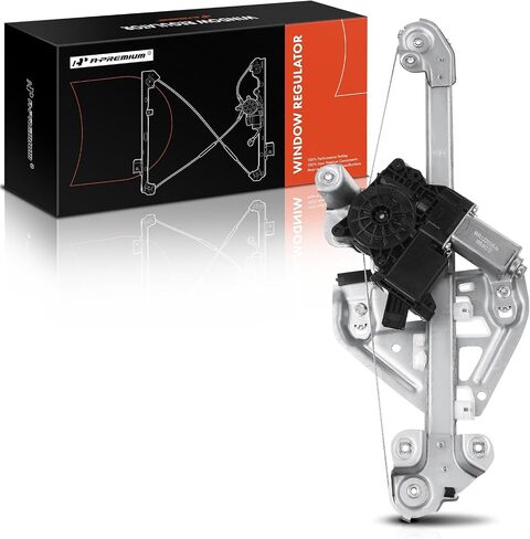 A-Premium Electric Power Window Regulator with Motor Compatible with Cadillac STS 2005-2011 Sedan Rear Left Driver Side in Saudi Arabia