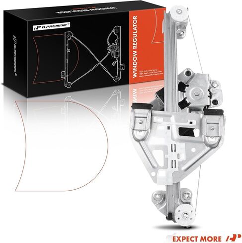 A-Premium Electric Power Window Regulator with Motor Compatible with Cadillac STS 2005-2011 Sedan Rear Left Driver Side in Saudi Arabia