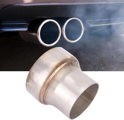 Piping Reducer, 3inch to 4inch Stainless Steel Adapter Pipe, Straight Adapter Connector Pipe, Universal Pipe Reducer, Turbo Reducer Adapter Pipe in Saudi Arabia