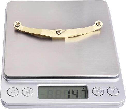 Brass High Clearance Links Set & Skid Plate for Traxxas TRX4M Upgrades fit for TRX-4M Bronco Defender 1/18 Crawler Car (Gold) in Saudi Arabia