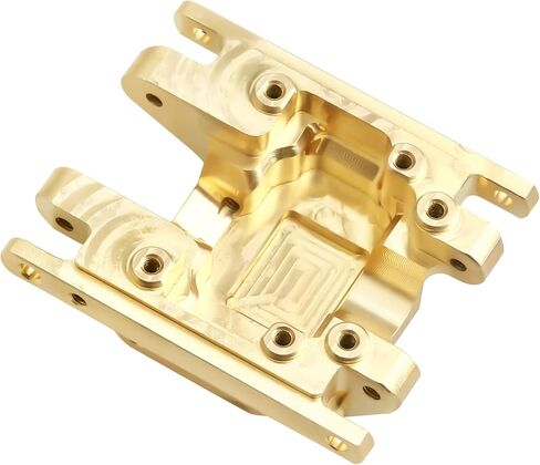 Brass High Clearance Links Set & Skid Plate for Traxxas TRX4M Upgrades fit for TRX-4M Bronco Defender 1/18 Crawler Car (Gold) in Saudi Arabia